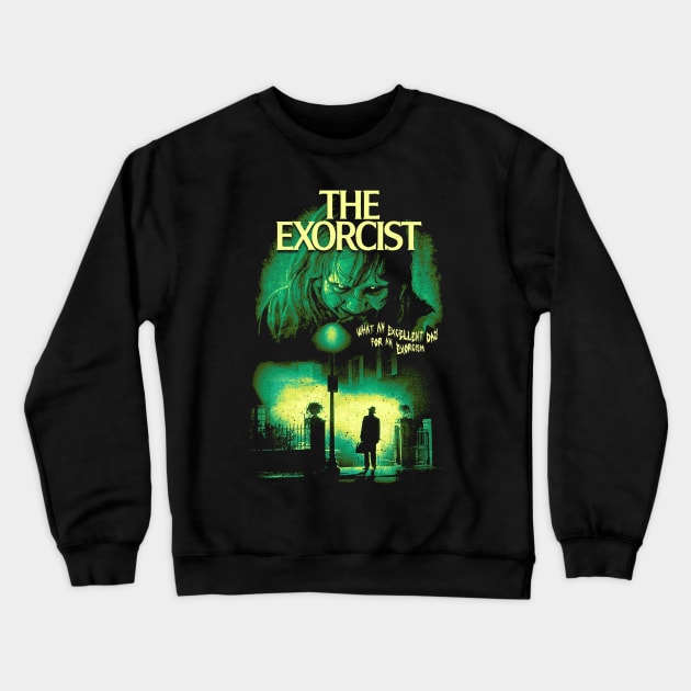 80'S Classic The Exorcist Crewneck Sweatshirt by OrcaDeep